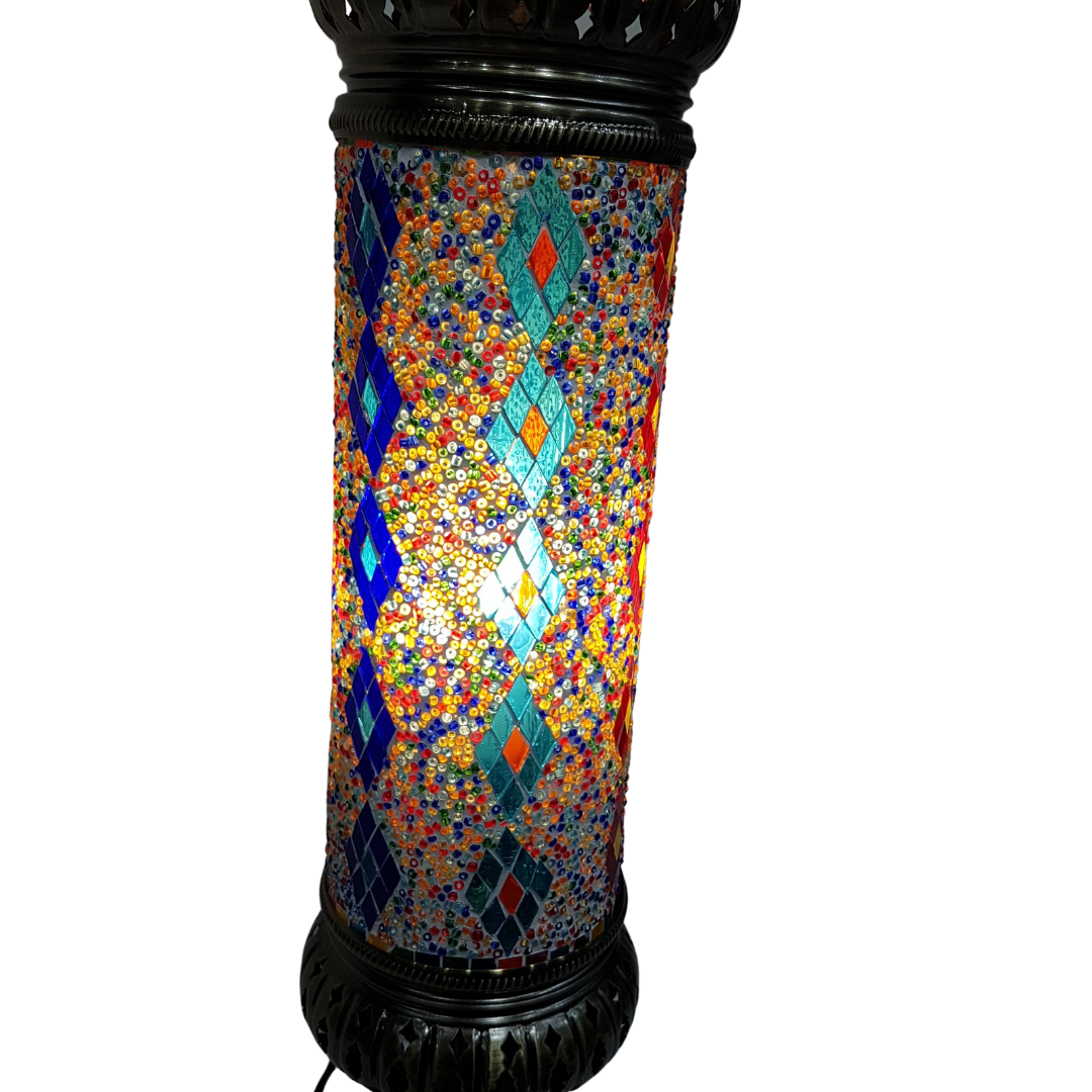 80cm Tall Column Mosaic Lamp - TL56