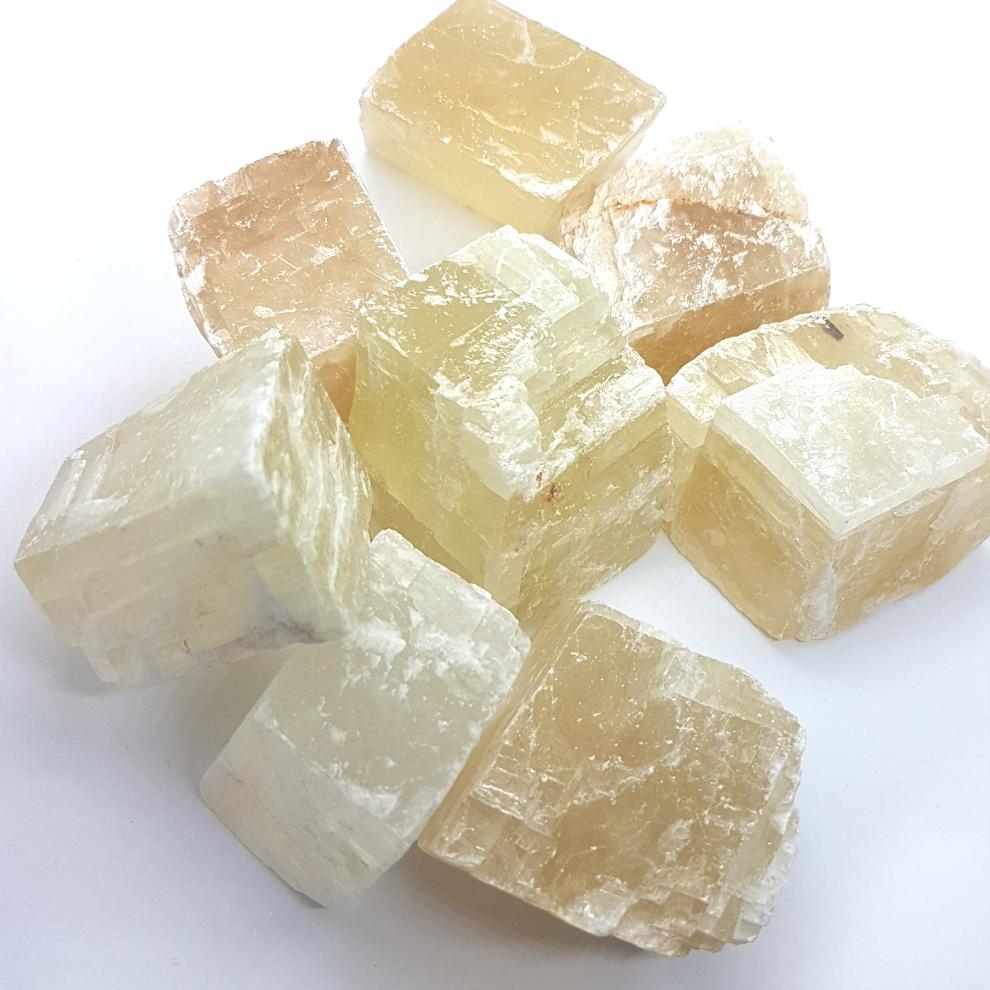Yellow Calcite Natural Rough Piece