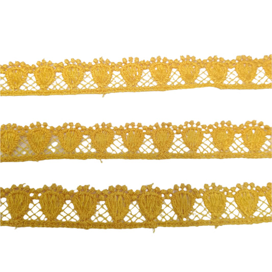 Yellow Lace Trim