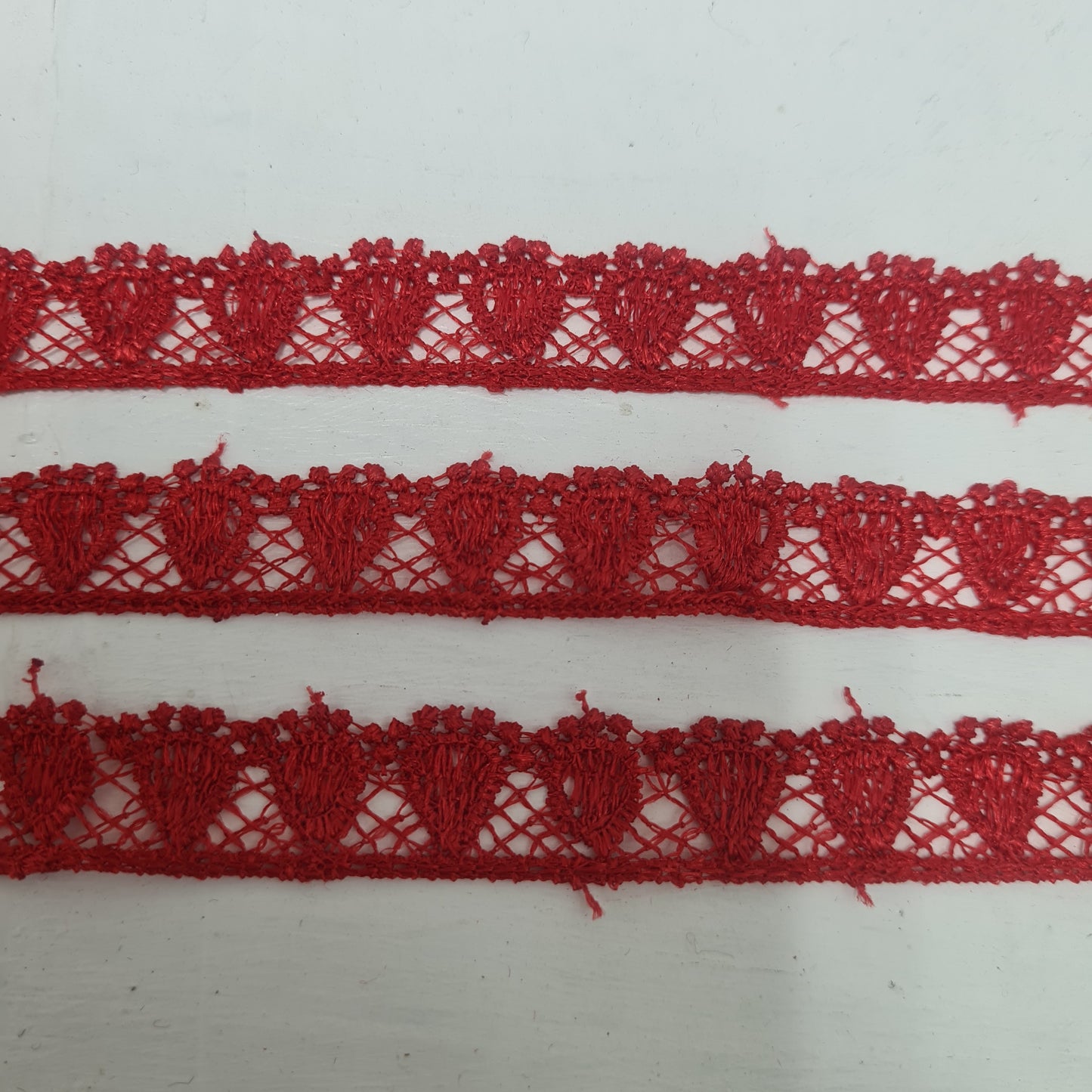 Red Lace Trim