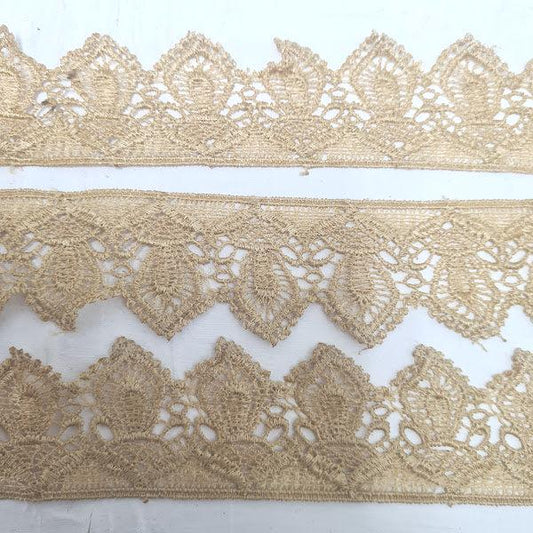 Light Brown Lace Trim