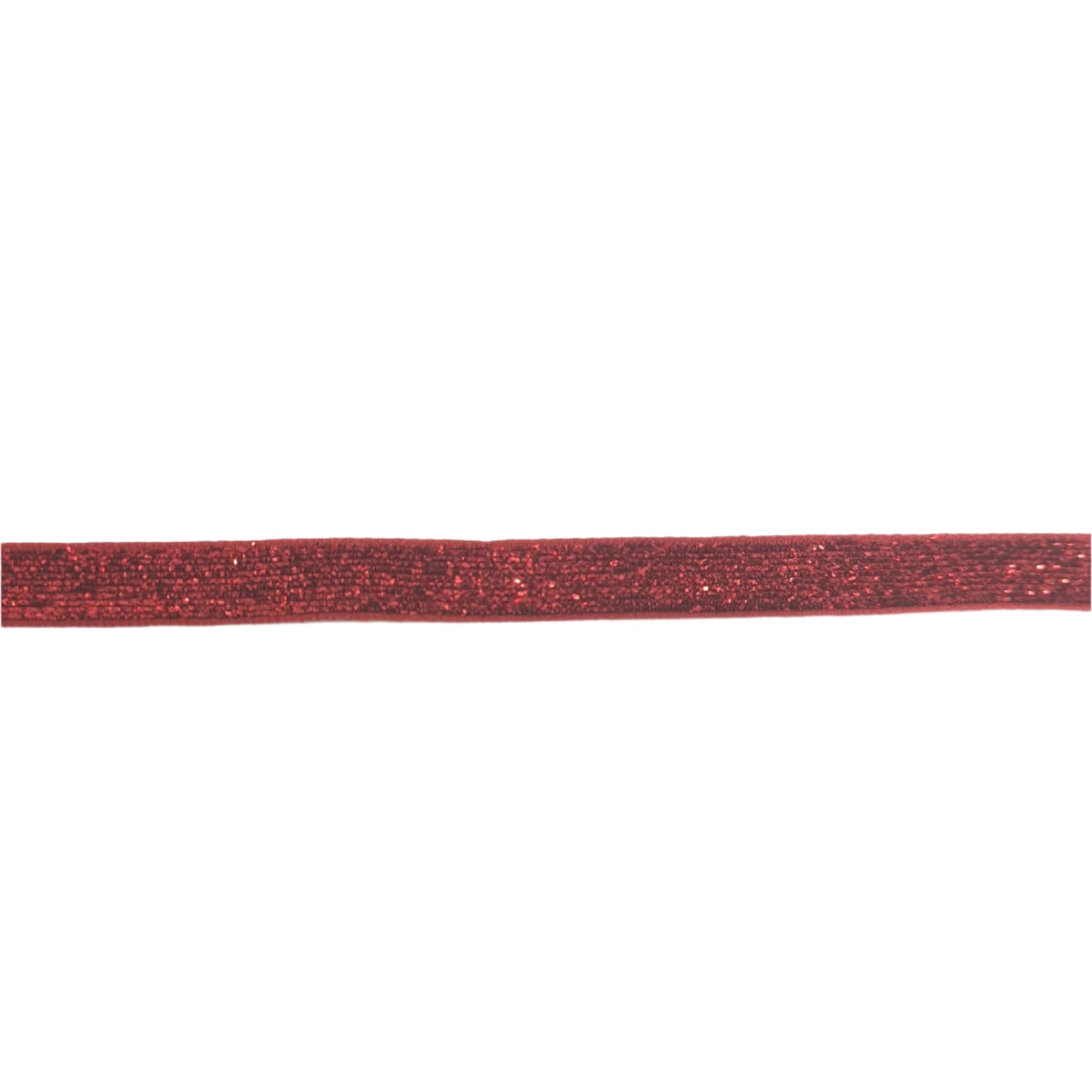 1M Red Sparkly Ribbon