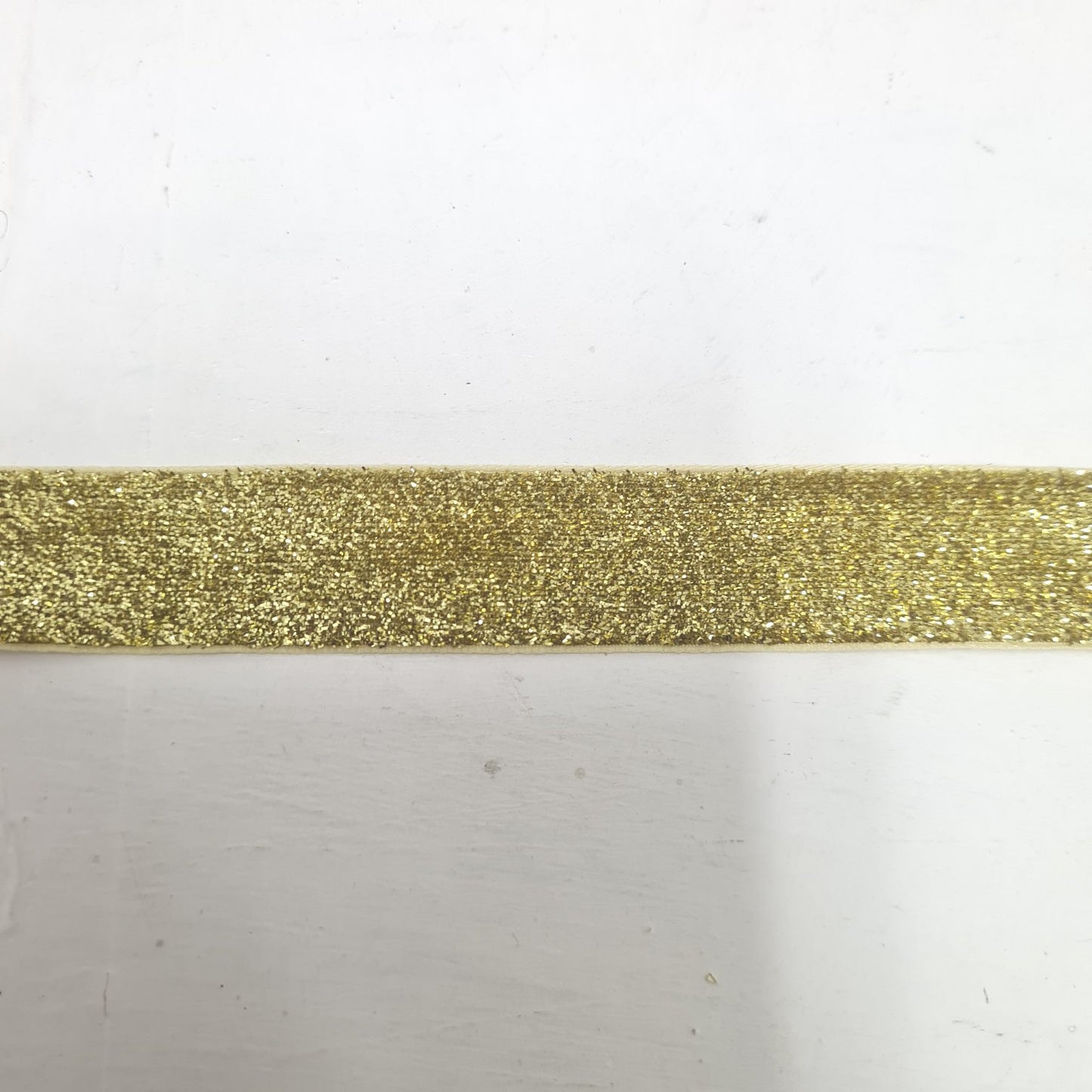 Gold Sparkly Wide Ribbon