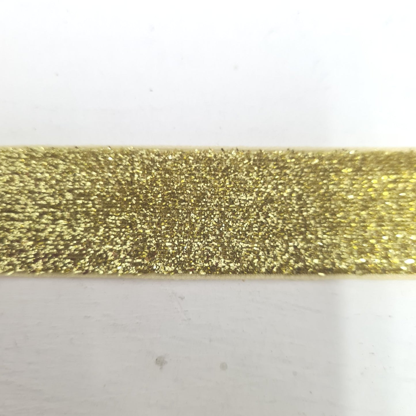 Gold Sparkly Wide Ribbon