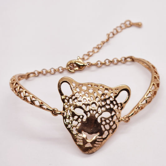 Leopard Head Bracelet