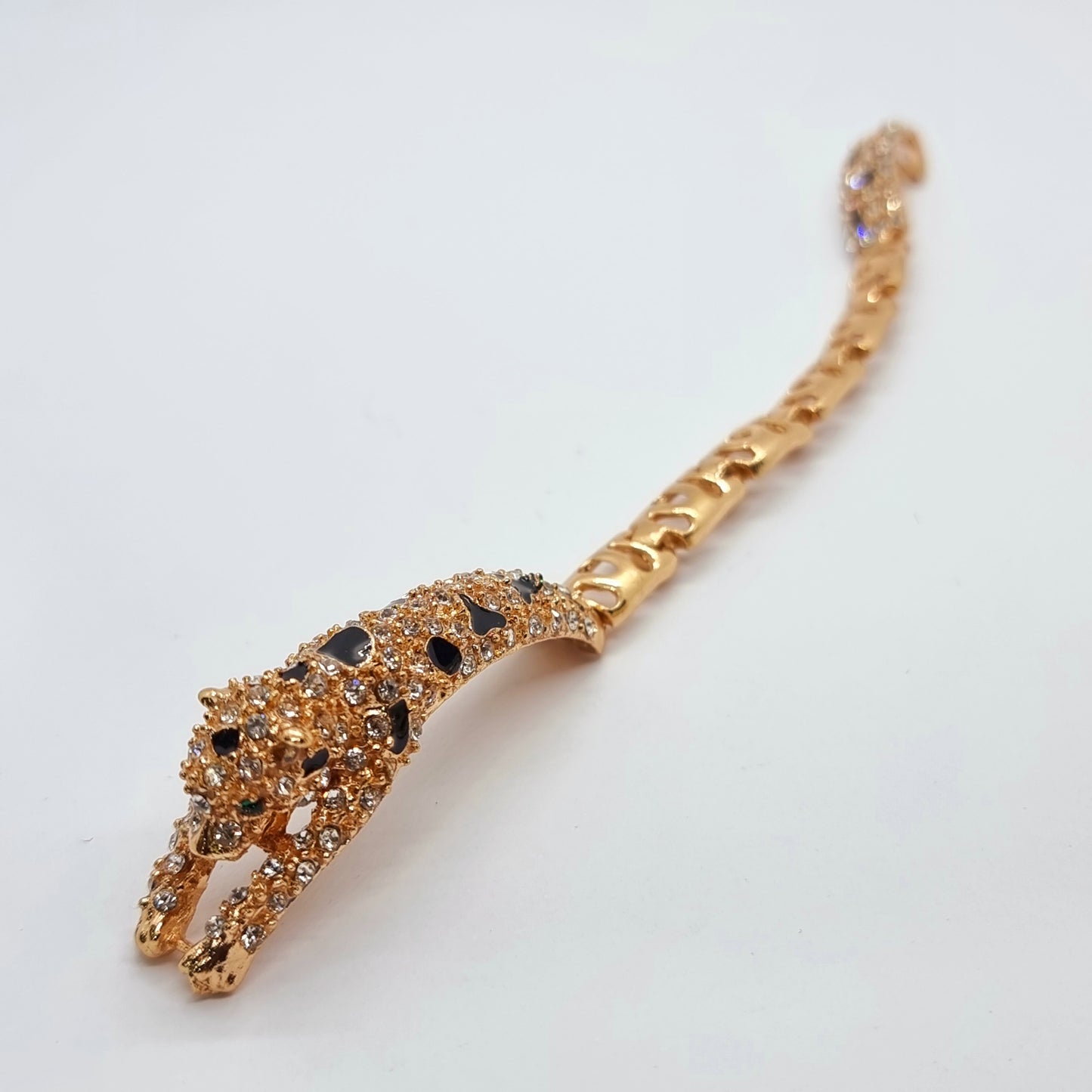 Rhinestone Cheetah Bracelet