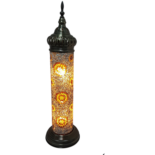 75cm Tall Column Mosaic Lamp - TL54