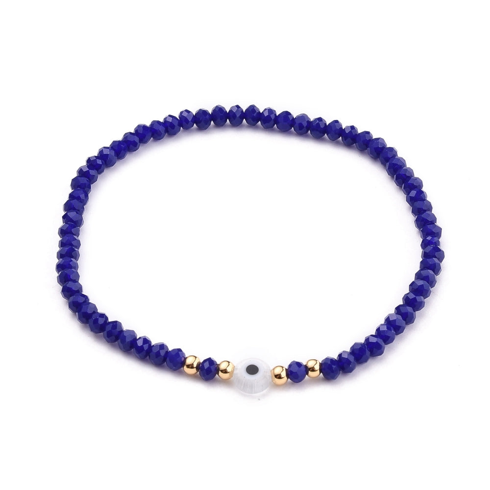 2pc Evil Eye Stretch Bracelets