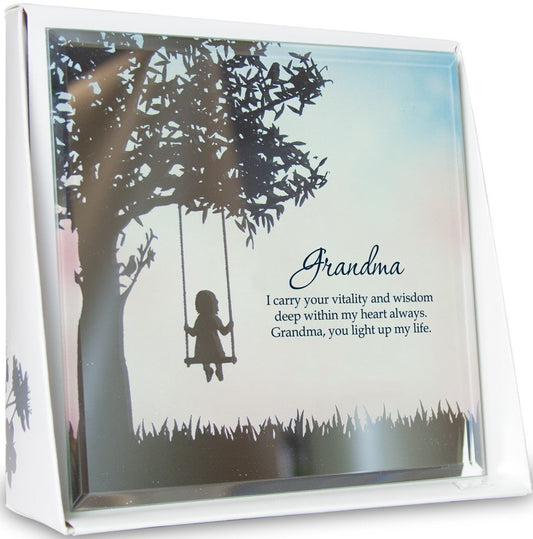 Grandma Mirror Plaque