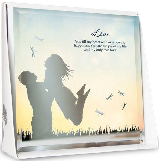 Love Mirror Plaque