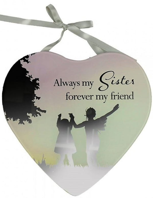 Reflections Of The Heart Mirror Plaque Sister