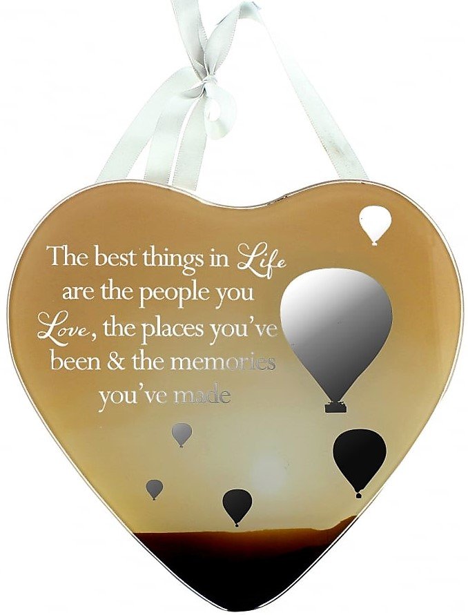Reflections Of The Heart Mirror Plaque Life