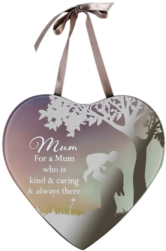 Reflections Of The Heart Mirror Plaque Mum