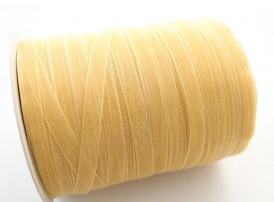 6mm Gold Organza Ribbon x10m