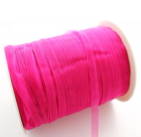 6mm Pink Organza Ribbon x10m