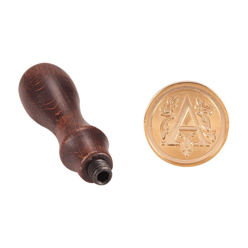 Letter A Brass Wax Seal Stamp