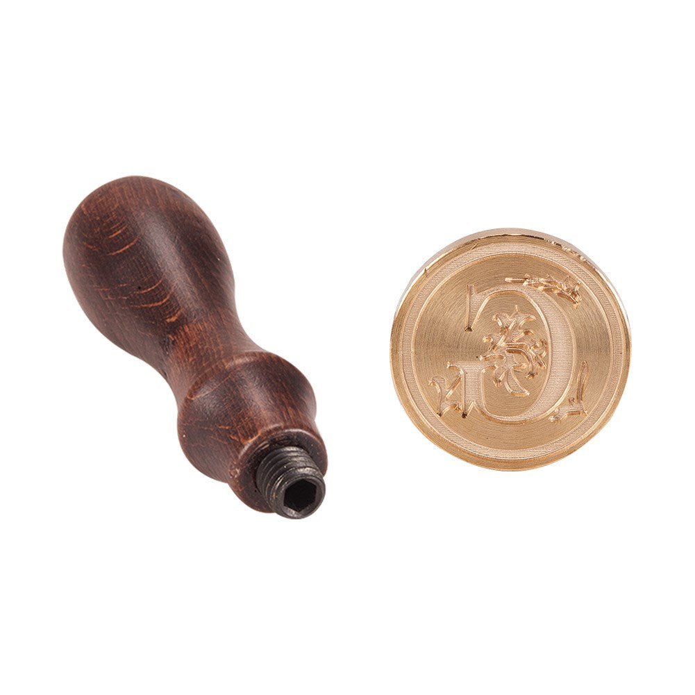 Letter G Brass Wax Seal Stamp