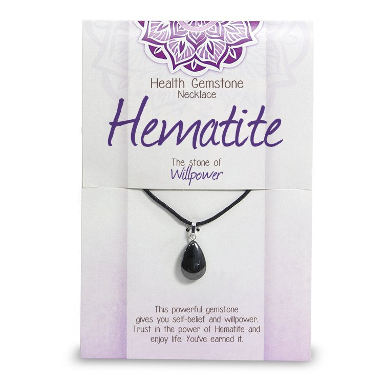 Hematite Gemstone Necklace