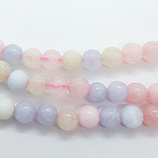 6mm Morganite Gemstone Beads