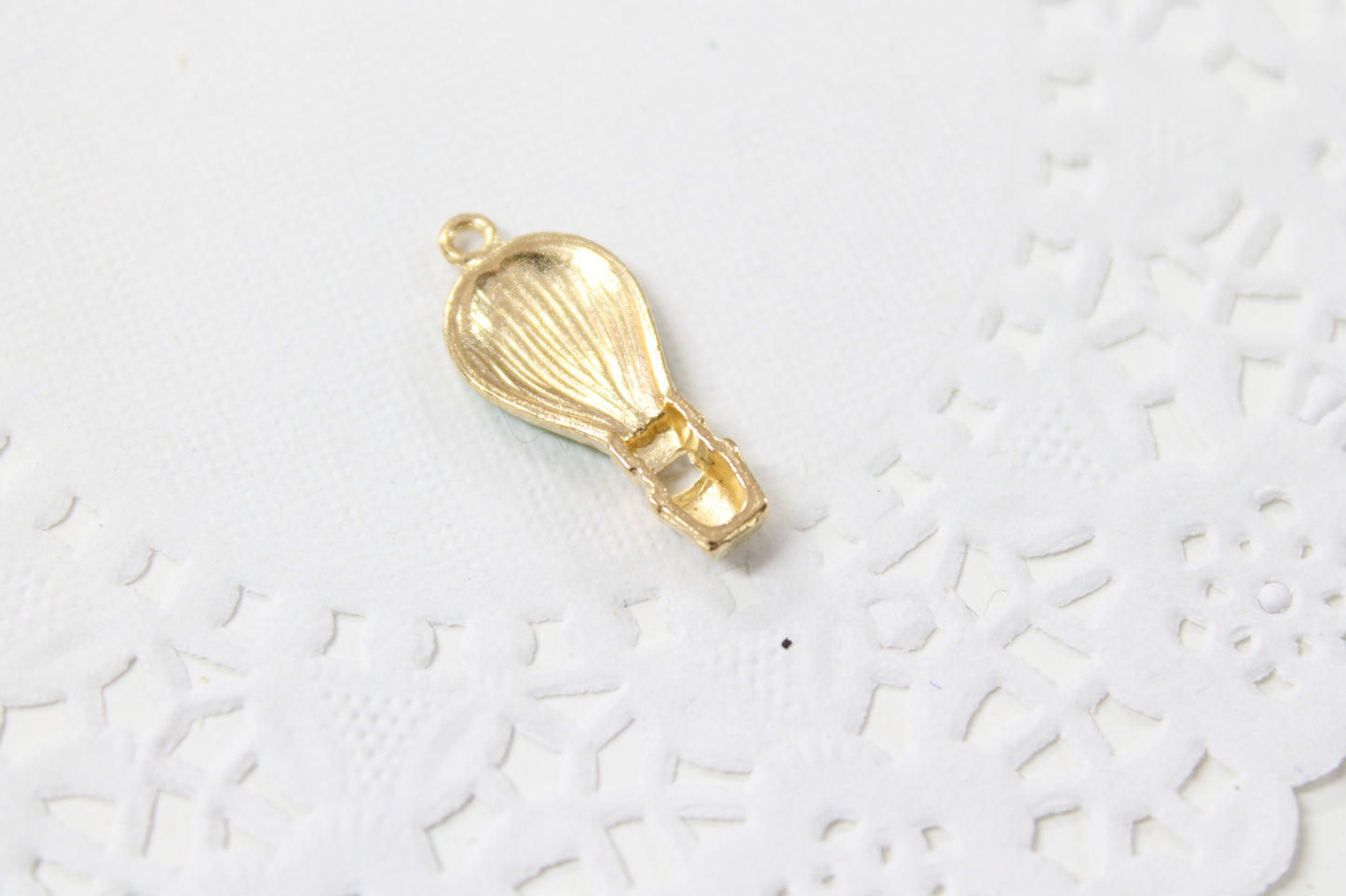 Enamel Hot Air Balloon Charm