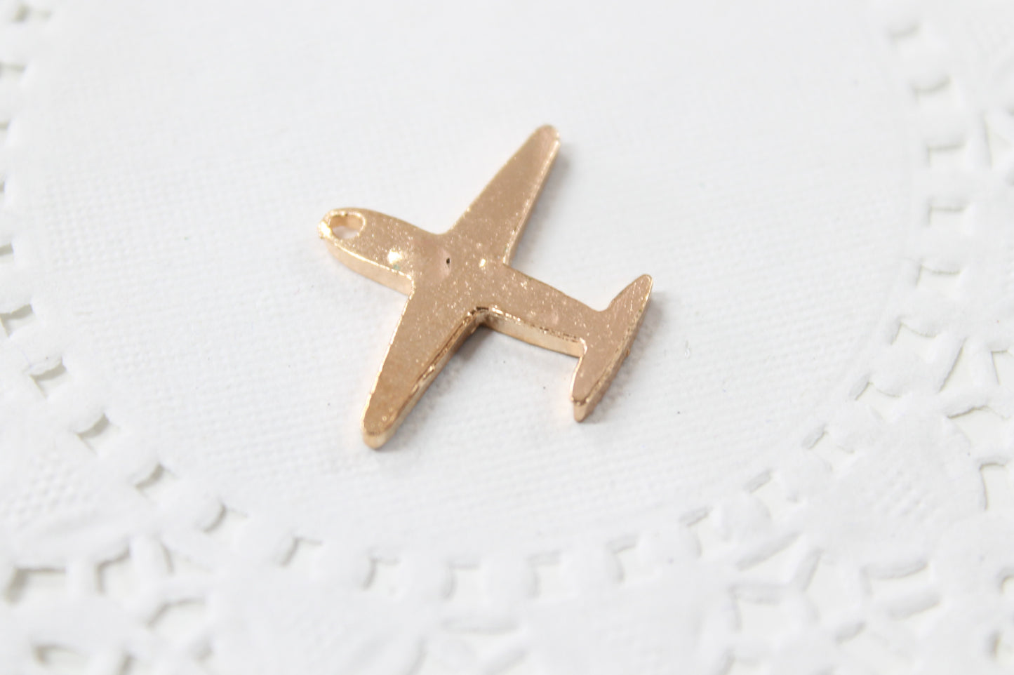Enamel Air Plane Charm