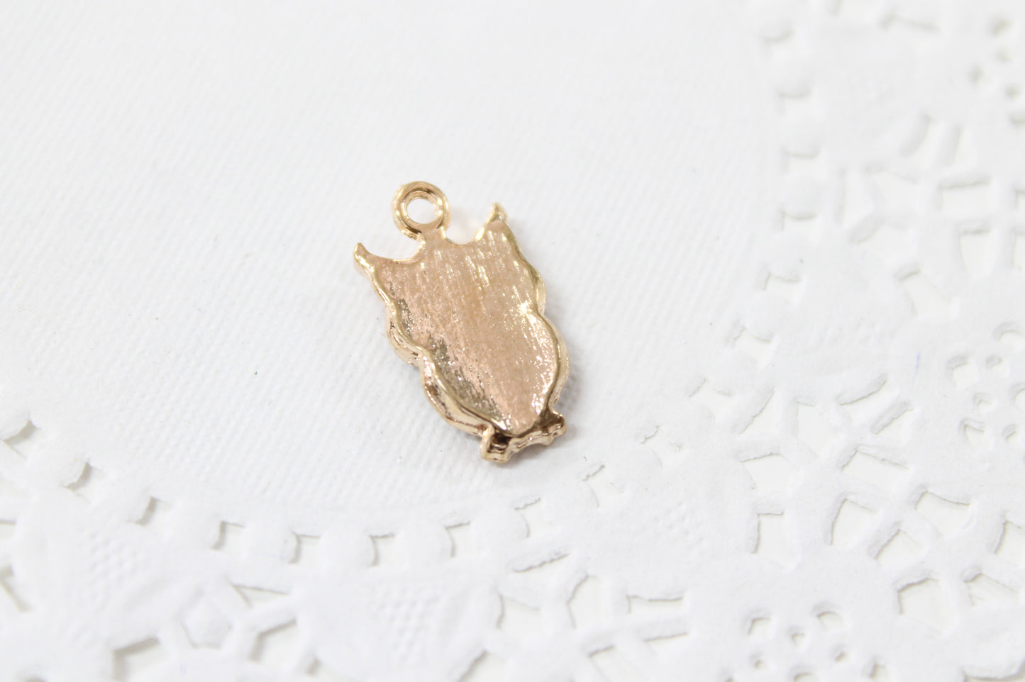Cute Enamel Owl Charm