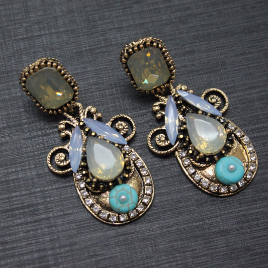 Gem Statement Earrings