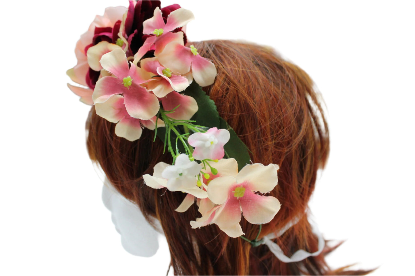 Huge Floral Statement Hair Crown