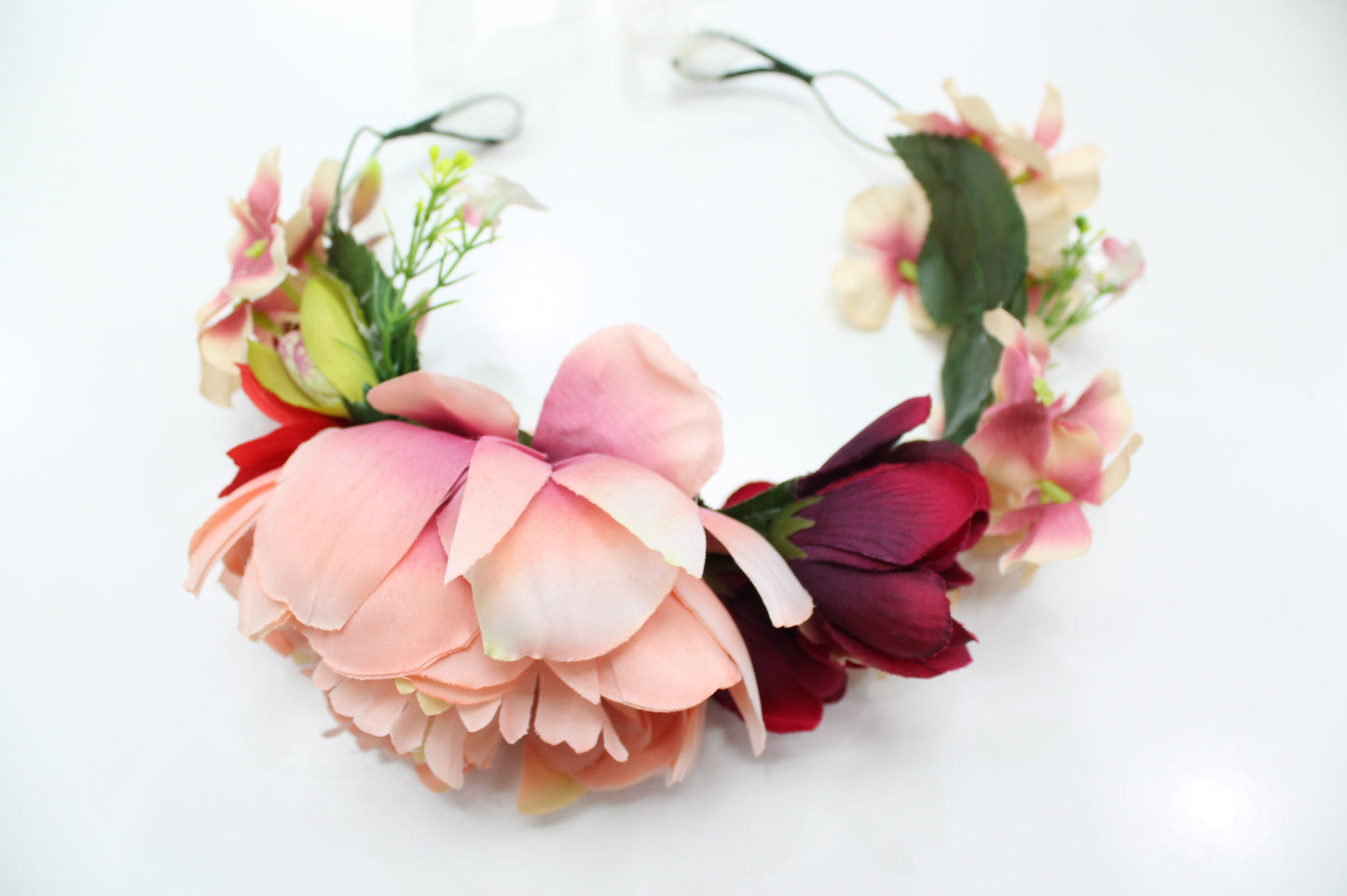 Huge Floral Statement Hair Crown