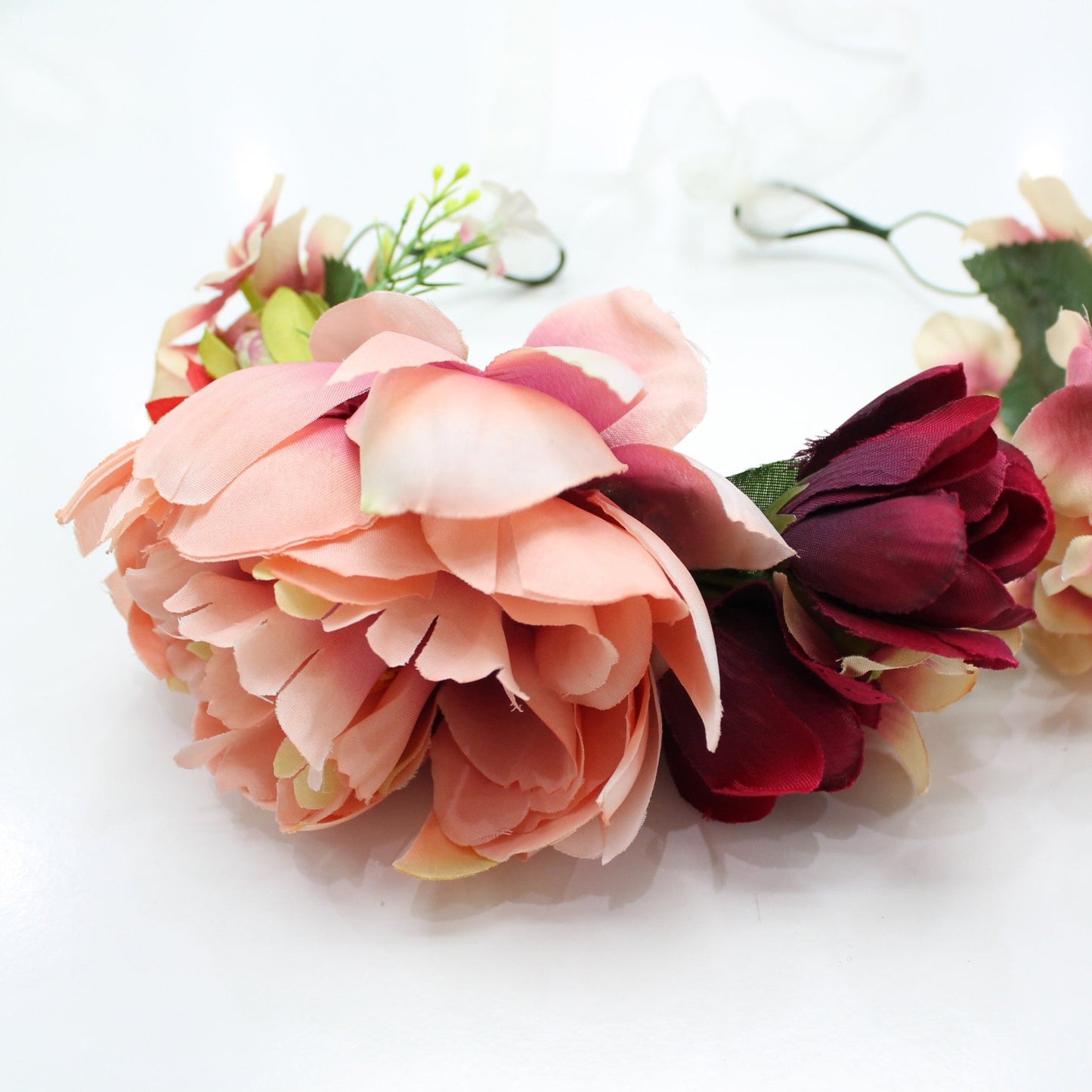 Huge Floral Statement Hair Crown