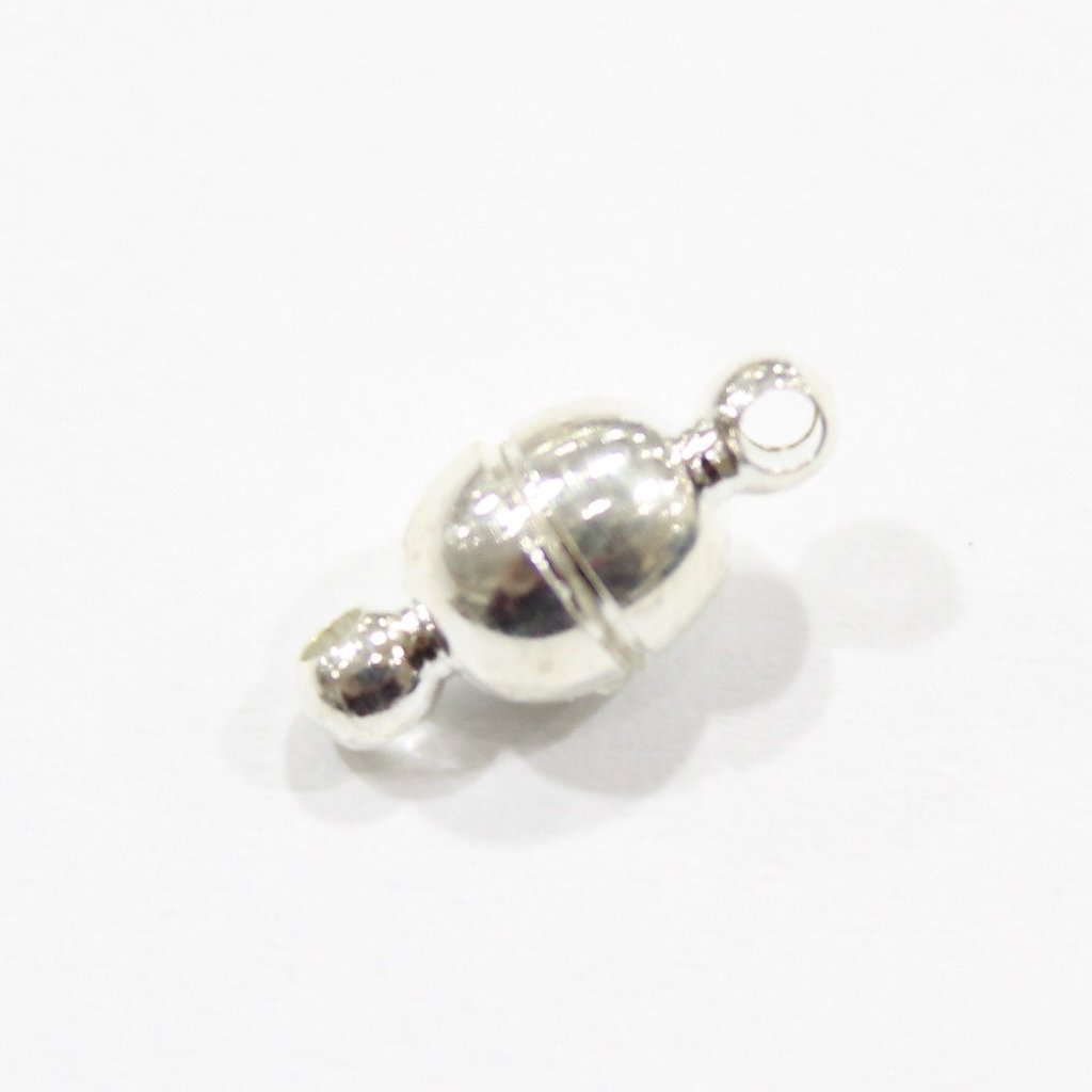 2 Sets Silver Magnetic Clasps