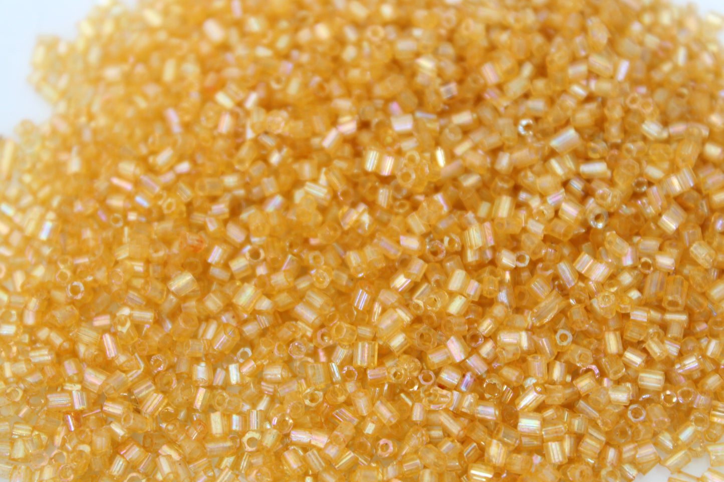 15g Honey Yellow 2 Cut Seed Beads