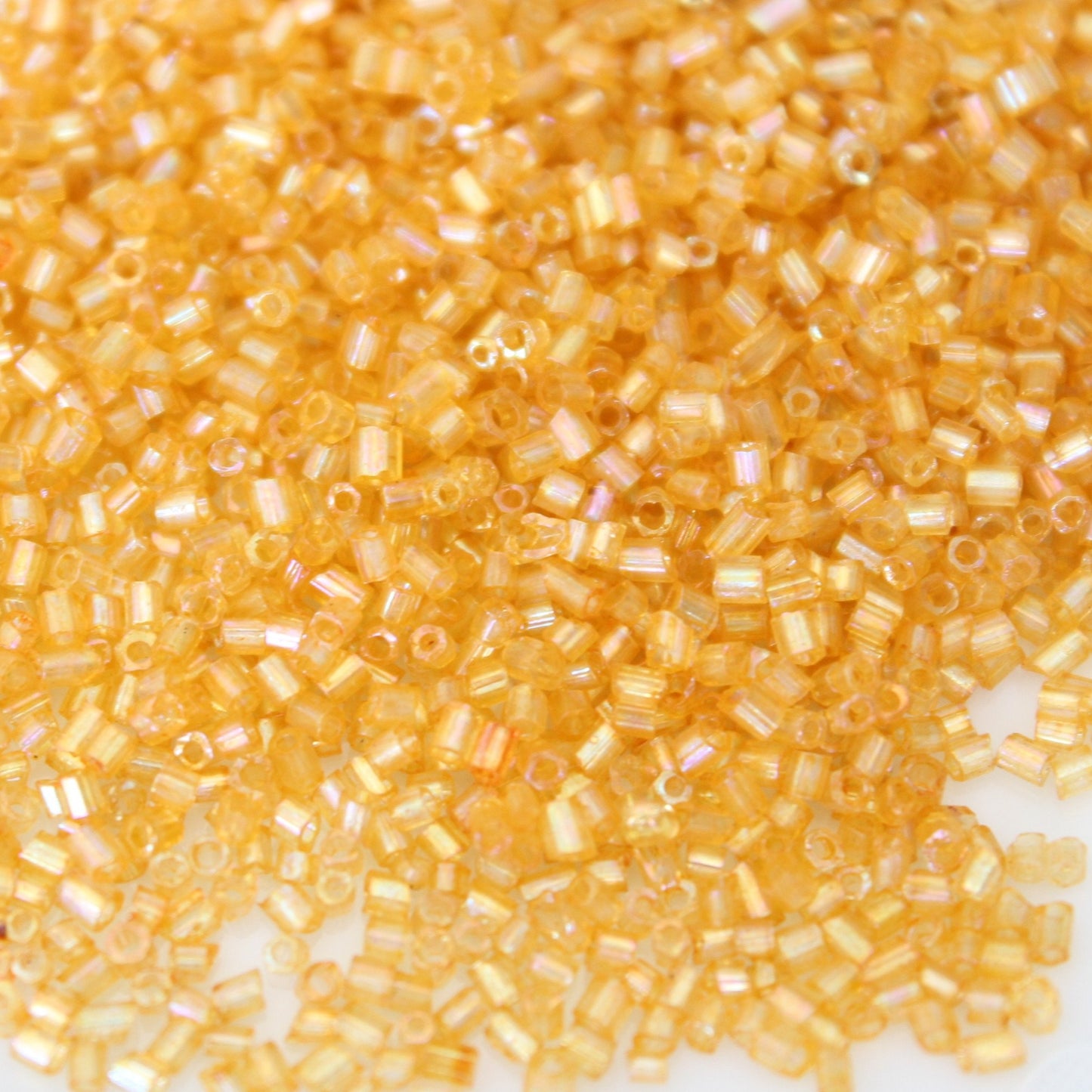 15g Honey Yellow 2 Cut Seed Beads