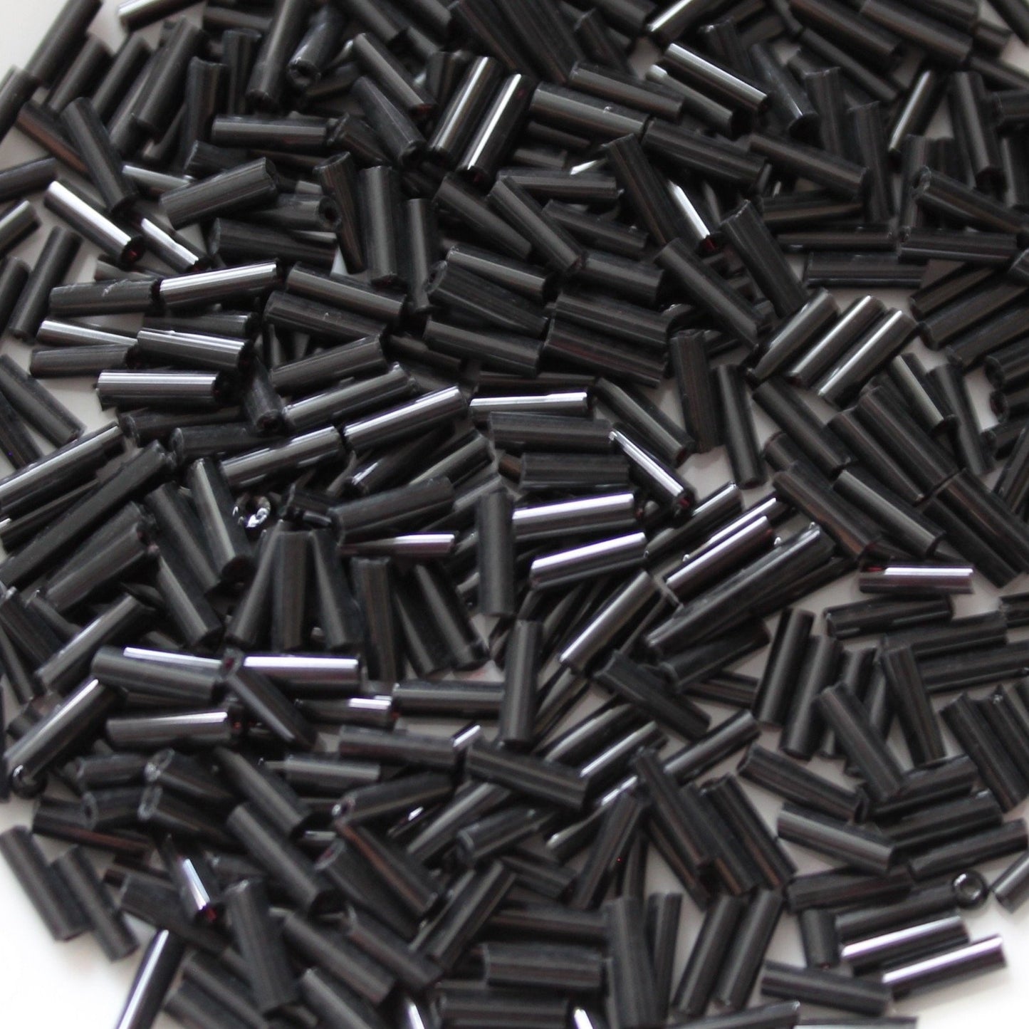 LAST ONES! 15g Black Bugle Beads