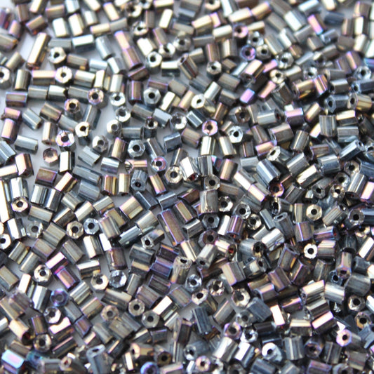 15g Two Cut Metallic Seed Beads