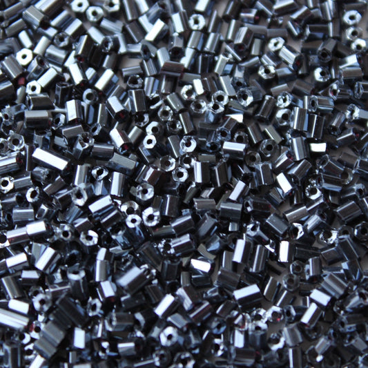 15g Two Cut Black Seed Beads