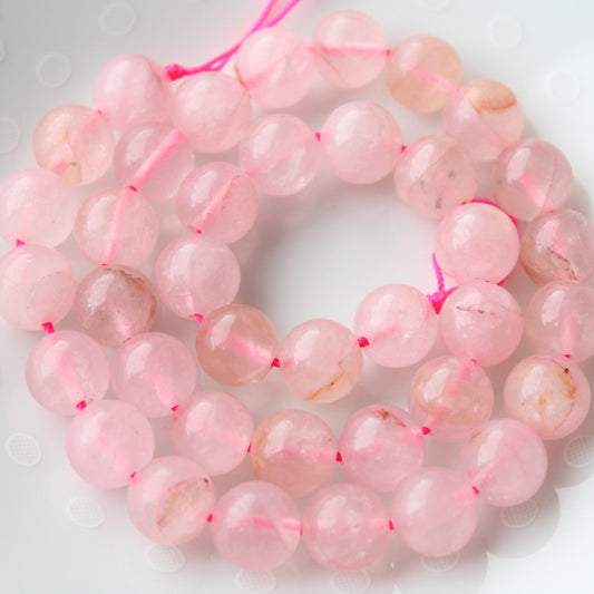 10mm Rose Quartz Bead Strand