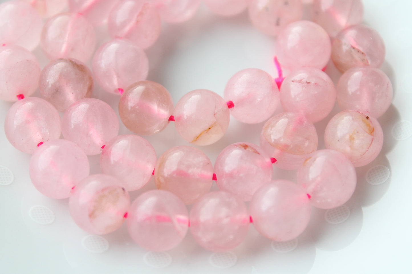 10mm Rose Quartz Bead Strand