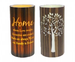 Home Cylinder 15cm LED Candle