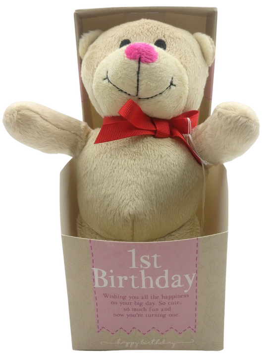 1st Birthday Bear in a Box