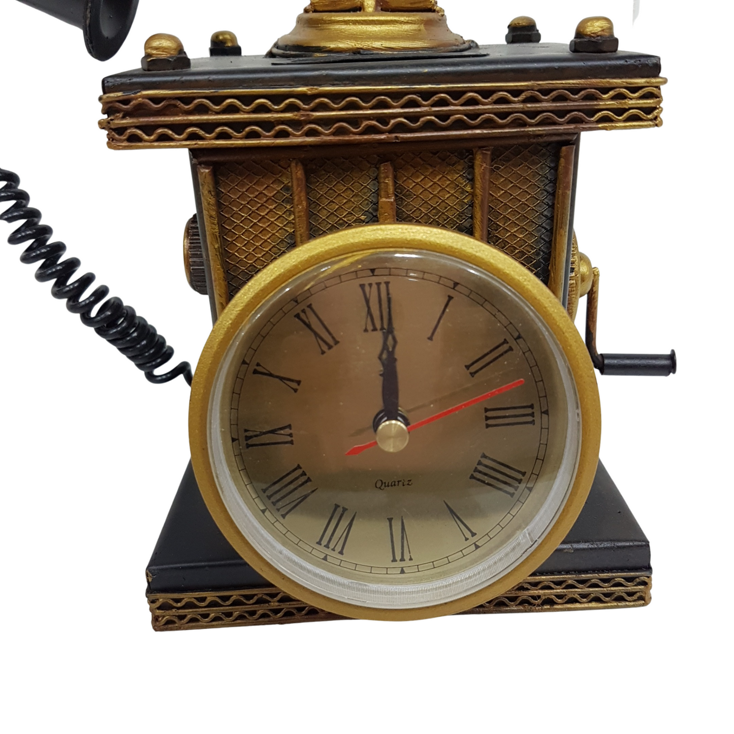 Telephone Style Clock and Money Bank