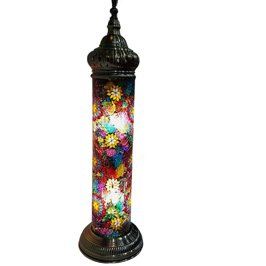 75cm Tall Column Mosaic Lamp - TL54