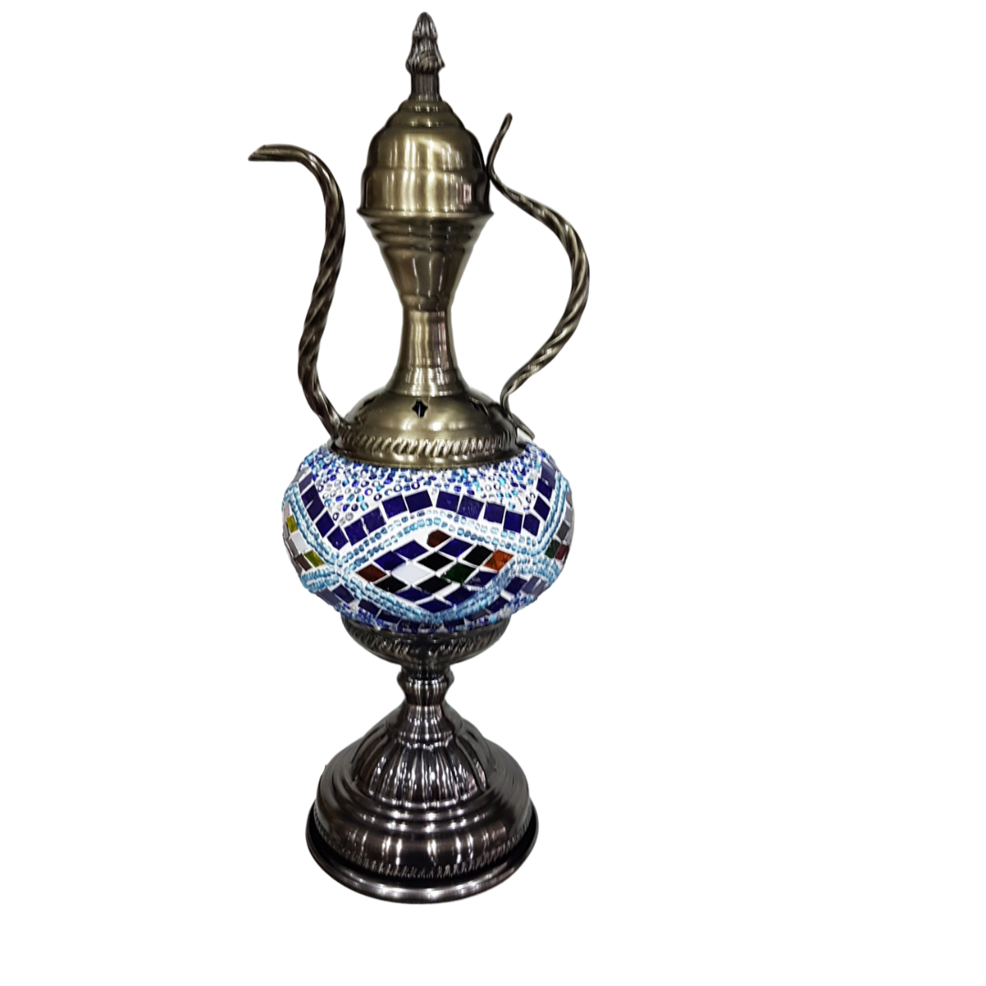 Turkish Mosaic Teapot Lamp - TL9