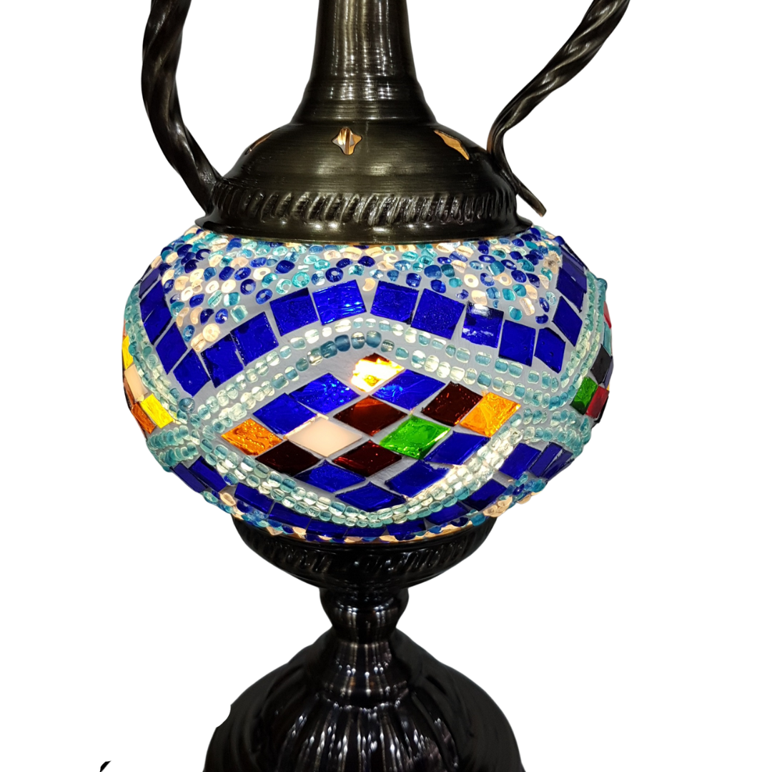 Turkish Mosaic Teapot Lamp - TL9