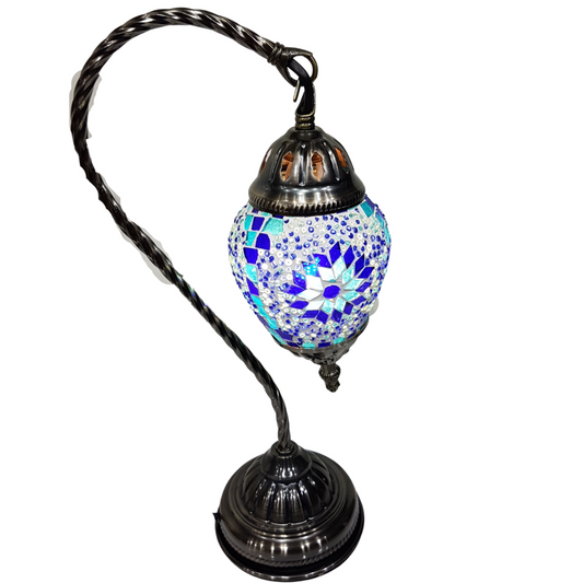 Turkish Mosaic Swan Lamp - TL15