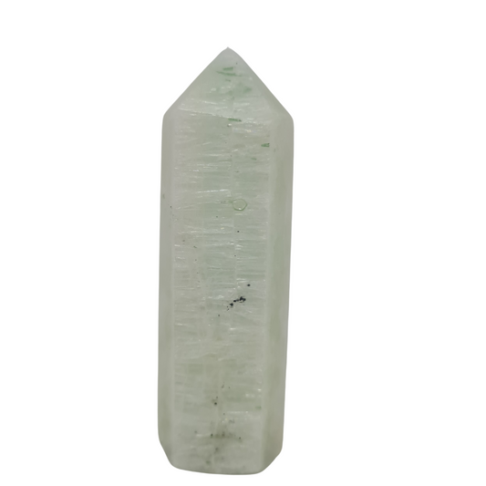 Pistachio Calcite Gemstone Point