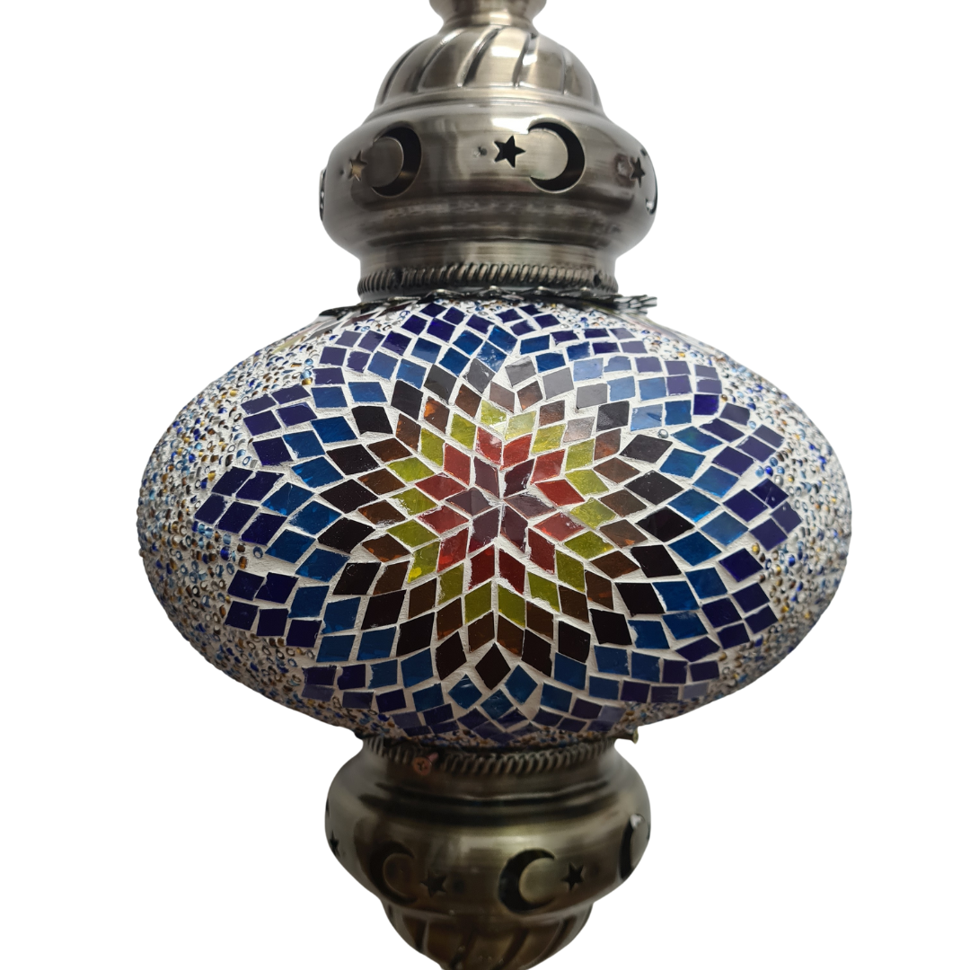 Large Globe Turkish Mosaic Lamp - TL25
