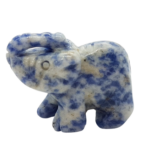 Sodalite Gemstone Elephant