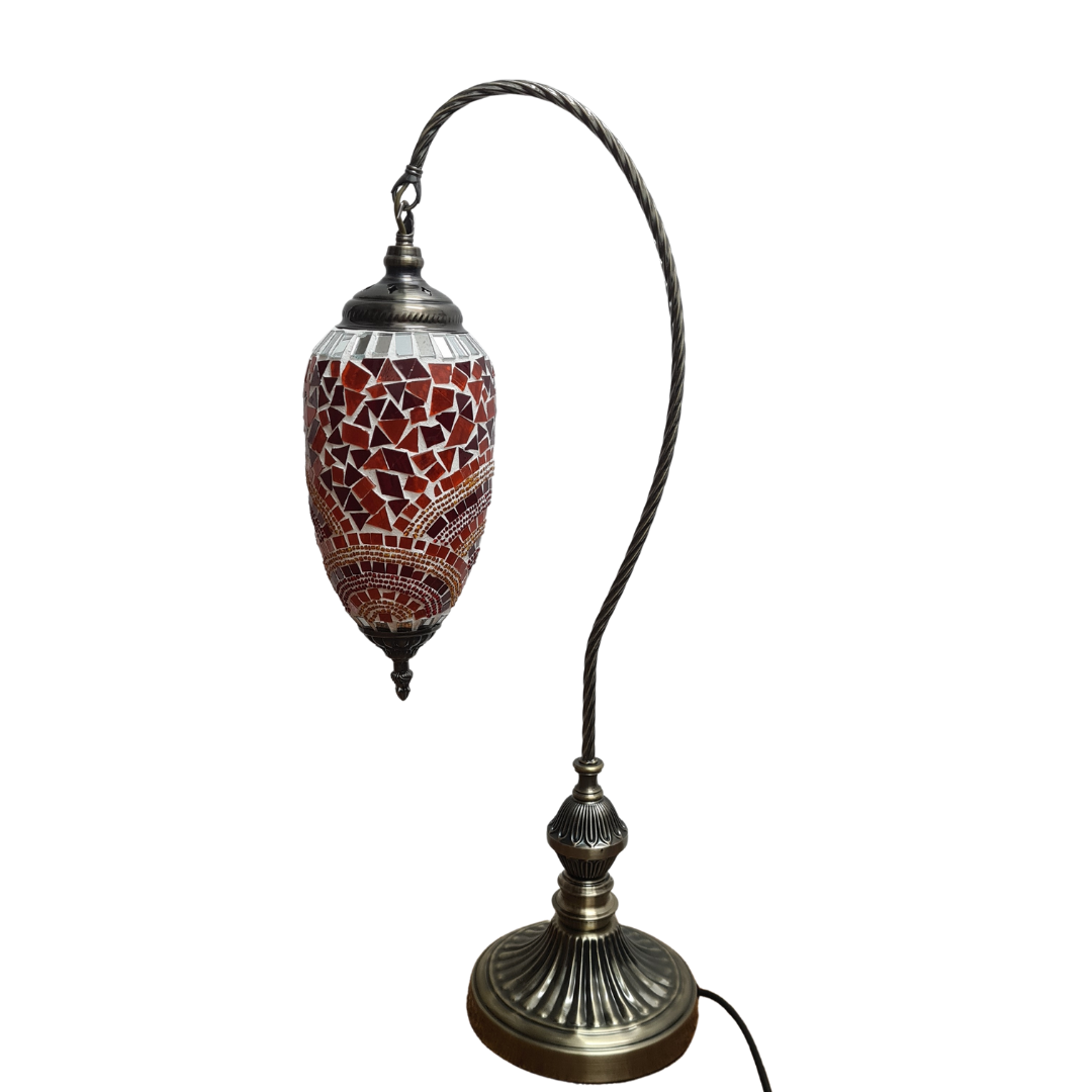 Turkish Swan Mosaic Lamp - TL21