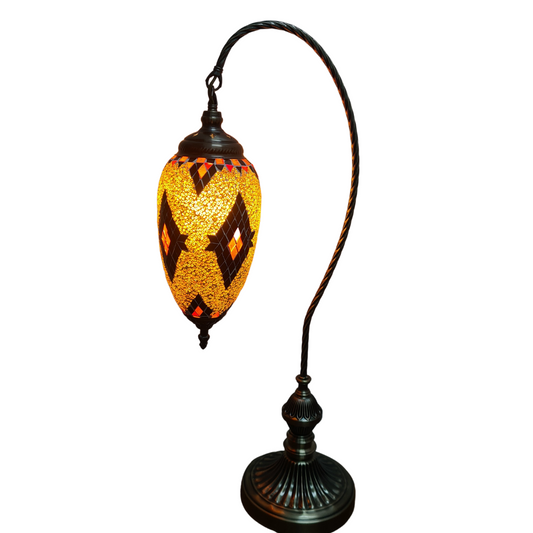Turkish Swan Mosaic Lamp - TL21